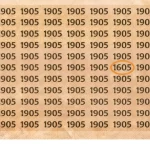1605 Among 1905s