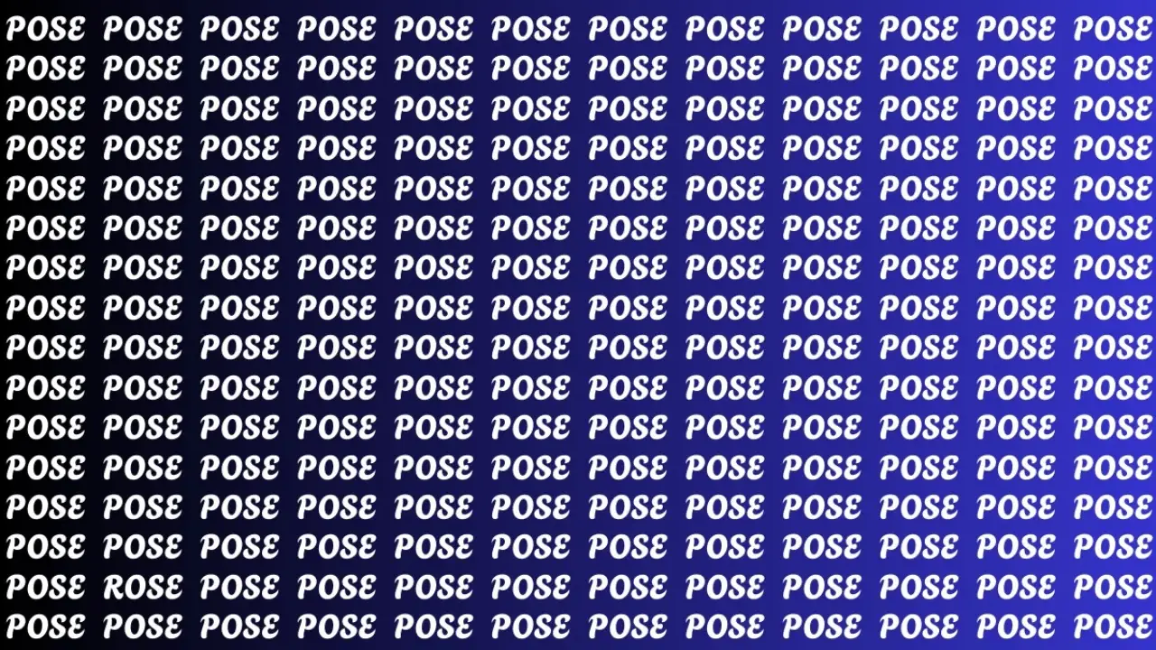 ‘Rose’ Among ‘Pose’